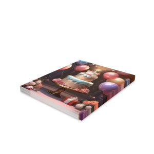 Festive Birthday Greeting Cards Cake Design - Dipaliz - & Note