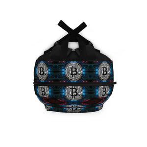 Stylish Bitcoin Backpack - Modern Eco-friendly Gift - Dipaliz - Backpacks
