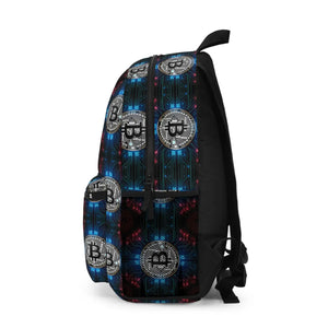Stylish Bitcoin Backpack - Modern Eco-friendly Gift - Dipaliz - Backpacks