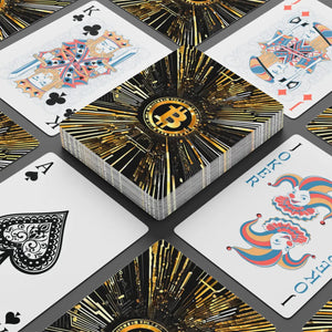 Premium Bitcoin Poker Playing Cards - Epic Game Night - Dipaliz - Card Games