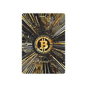 Bitcoin Poker Playing Cards - 300gsm Premium Cardstock - Dipaliz - 2.5’’ x 3.5’’ / White / Semi Glossy - Card Games