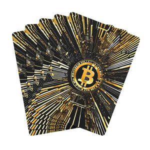 Bitcoin Poker Playing Cards - 300gsm Premium Cardstock - Dipaliz - 2.5’’ x 3.5’’ / White / Semi Glossy - Card Games