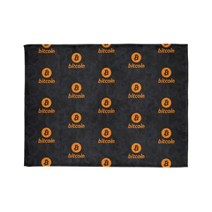 Home Decor - Bitcoin Soft Polyester Blanket - Crypto Comfort - Dipaliz