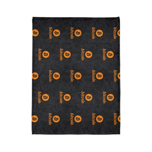 Home Decor - Bitcoin Soft Polyester Blanket - Crypto Comfort - Dipaliz