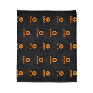 Home Decor - Bitcoin Soft Polyester Blanket - Crypto Comfort - Dipaliz