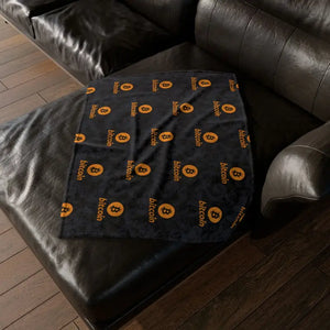 Home Decor - Bitcoin Soft Polyester Blanket - Crypto Comfort - Dipaliz