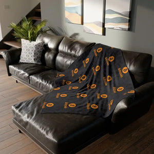 Home Decor - Bitcoin Soft Polyester Blanket - Crypto Comfort - Dipaliz