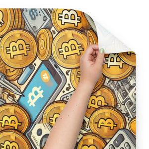 Premium Bitcoin Wrapping Paper - Eco-friendly Gifts - Dipaliz