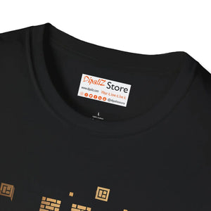 Luxury Bitcoin Gold Cotton Tee - Softstyle Unisex - Dipaliz - T-shirts - s