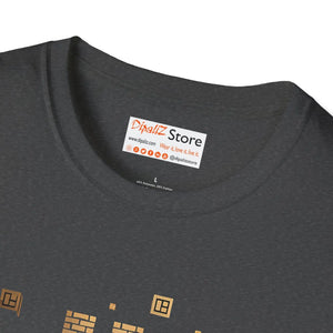 Luxury Bitcoin Gold Cotton Tee - Softstyle Unisex - Dipaliz - T-shirts - s