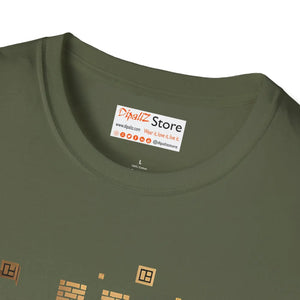 Luxury Bitcoin Gold Cotton Tee - Softstyle Unisex - Dipaliz - T-shirts - s
