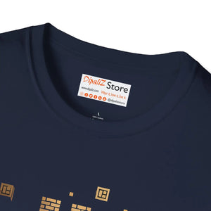 Luxury Bitcoin Gold Cotton Tee - Softstyle Unisex - Dipaliz - T-shirts - s