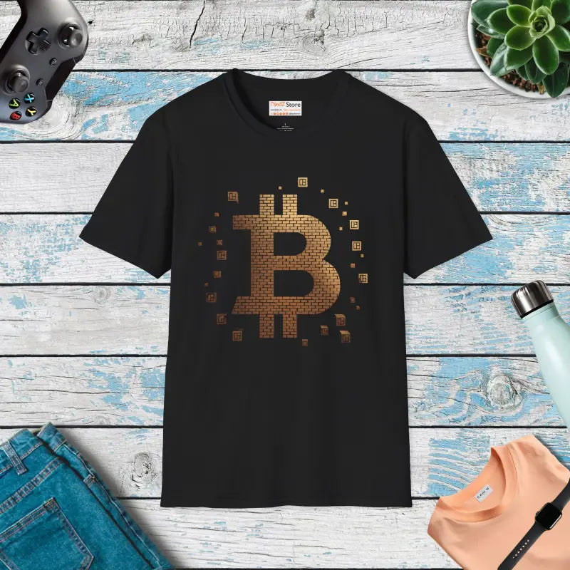 Bitcoin Gold - Head-turning Style | Dipaliz - Black / s - T-shirts