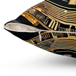 Spun Polyester Square Pillow - Bold Cozy Style - Dipaliz - Throw Pillows