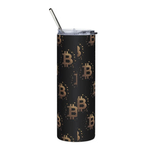 Bitcoin Stainless Steel Tumbler - Crypto Lovers - Dipaliz - Tumblers