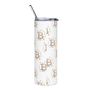 Bitcoin Stainless Steel Tumbler - Crypto Lovers - Dipaliz - Tumblers