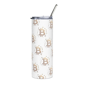 Bitcoin Stainless Steel Tumbler - Crypto Lovers - Dipaliz - Tumblers