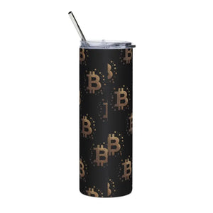 Bitcoin Stainless Steel Tumbler for Crypto Lovers - Dipaliz - Tumblers