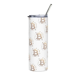 Bitcoin Stainless Steel Tumbler for Crypto Lovers - Dipaliz - Tumblers