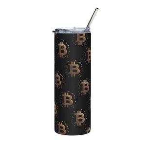 Bitcoin Stainless Steel Tumbler for Crypto Lovers - Dipaliz - Tumblers