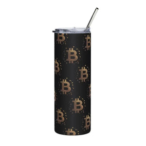 Bitcoin Stainless Steel Tumbler for Crypto Lovers - Dipaliz - Tumblers
