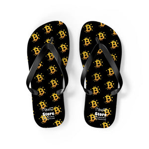 Bold Bitcoin Flip Flop - Summer Beach Style - Dipaliz - Slippers