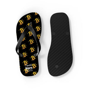 Bold Bitcoin Flip Flop - Summer Beach Style - Dipaliz - Slippers