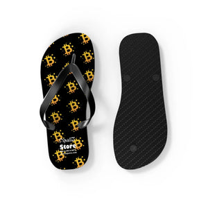 Bold Bitcoin Flip Flop - Summer Beach Style - Dipaliz - Slippers