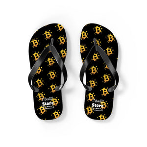Bold Bitcoin Flip Flop - Summer Beach Style - Dipaliz - Slippers