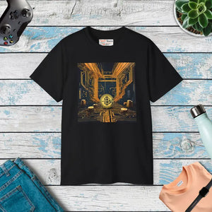 Bitcoin T-shirt - Unisex Ultra Cotton Tee - Dipaliz - Black / s - T-shirts