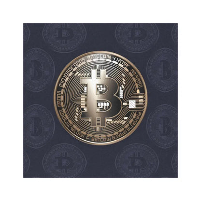 Revamp your Ride with Stylish Bitcoin Car Magnets - 5’’ × / Rectangle / 1 Pc Home Decor