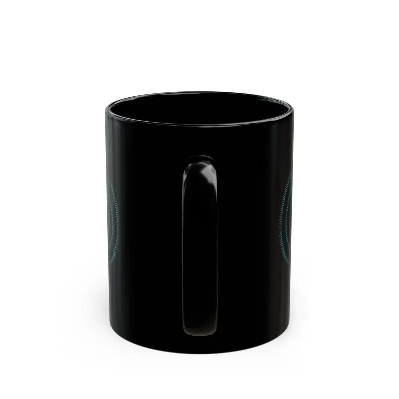 Podcast Lovers’ Dream: Black Ceramic Mug with On-air Flair!