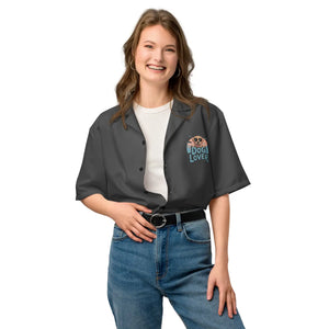 Cool Unisex Button Shirt - Bold Dog Lover Emblem - Dipaliz - Shirts - 2xs