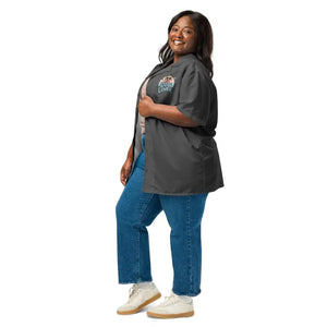 Cool Dog Lover Unisex Button Shirt Bold Graphic Style Dipaliz - Shirts