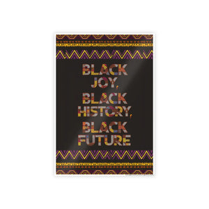 Juneteenth Gloss Posters - Black Joy High-gloss Paper Art - Dipaliz - 16.5’’ x 23.4’’ (vertical) / Glossy - Poster