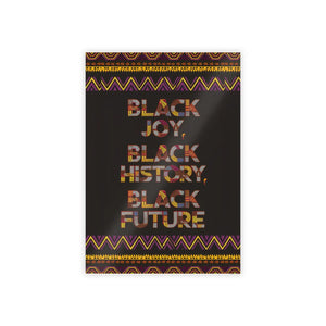 Juneteenth Gloss Posters - Black Joy High-gloss Paper Art - Dipaliz - 33.1’’ x 46.8’’ (vertical) / Glossy - Poster