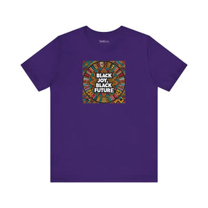 Black Joy Future Unisex Jersey Short Sleeve Tee - Team Purple / s - T-shirt