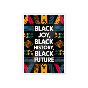 Black Future Juneteenth – High-gloss Poster - Dipaliz - Posters