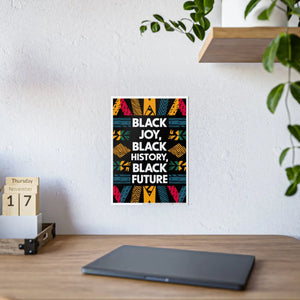 Black Future Juneteenth – High-gloss Poster - Dipaliz - Posters