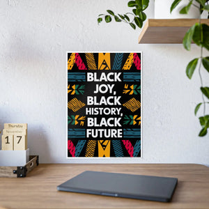 Black Future Juneteenth – High-gloss Poster - Dipaliz - Posters