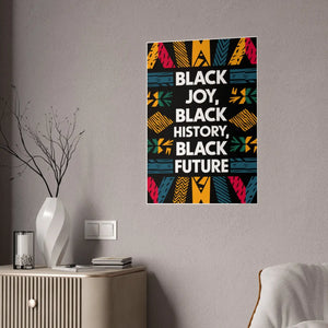 Black Future Juneteenth – High-gloss Poster - Dipaliz - Posters