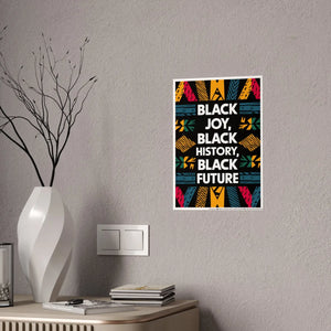 Black Future Juneteenth – High-gloss Poster - Dipaliz - Posters