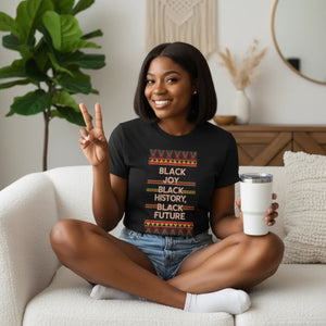 Black Joy Unisex Jersey Tee – Celebrate Juneteenth - Dipaliz - T-shirts - s