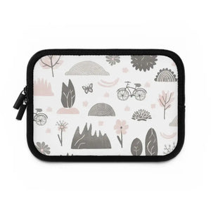 Laptop Sleeve - Black Polyester Nature Design - Dipaliz - 7’’ - Bags