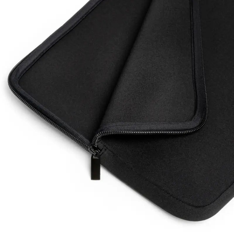 Ultimate Sleek Black Polyester Laptop Sleeve for Nature Lovers