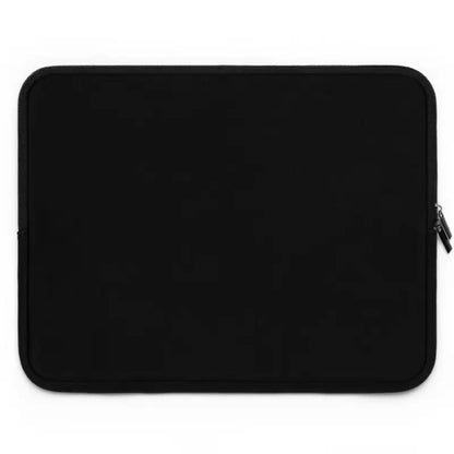 Ultimate Sleek Black Polyester Laptop Sleeve for Nature Lovers