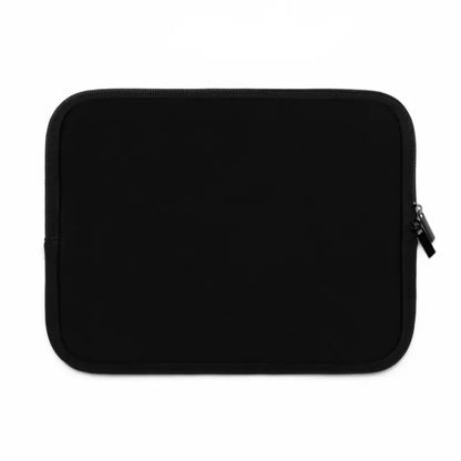 Ultimate Sleek Black Polyester Laptop Sleeve for Nature Lovers