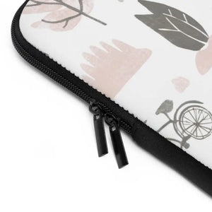 Laptop Sleeve - Black Polyester Nature Design - Dipaliz - Bags