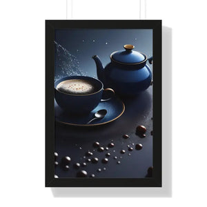 Framed Vertical Poster - Bold Fashion Wall Art - Dipaliz - 16″ x 24″ / Black - Posters Prints & Visual Artwork