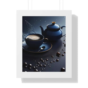 Framed Vertical Poster - Bold Fashion Wall Art - Dipaliz - 11’’ x 14’’ / White - Posters Prints & Visual Artwork